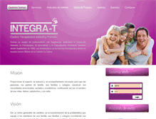 Tablet Screenshot of integra-t.mx